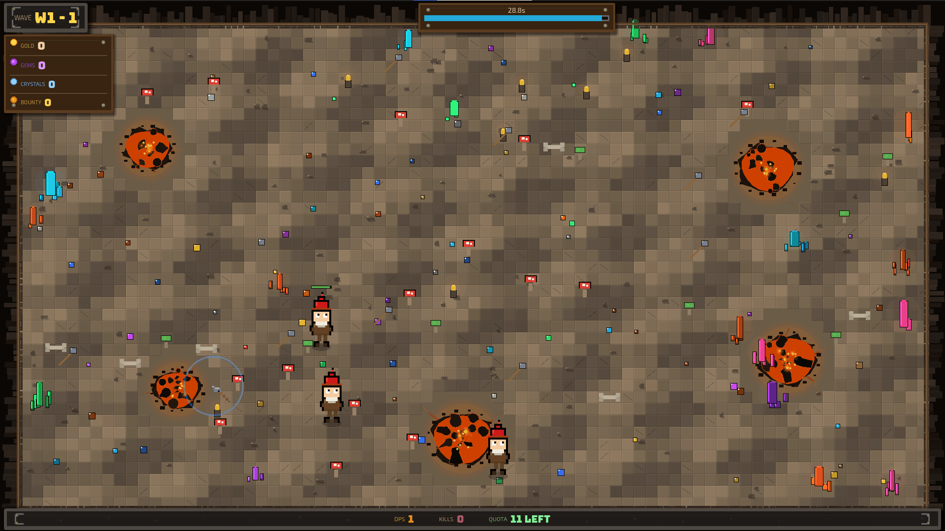 WORLD 1 — MINE CAVE